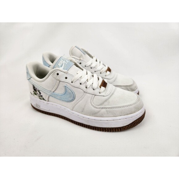 Nike Air Force 1 '07 SE Indigo Women's Size 6.5 Girls CZ0269-100 Sneakers Shoes‎ - Picture 2 of 16